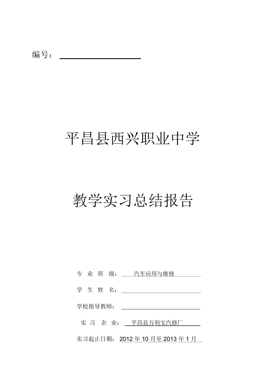 教学实习总结报告_第2页