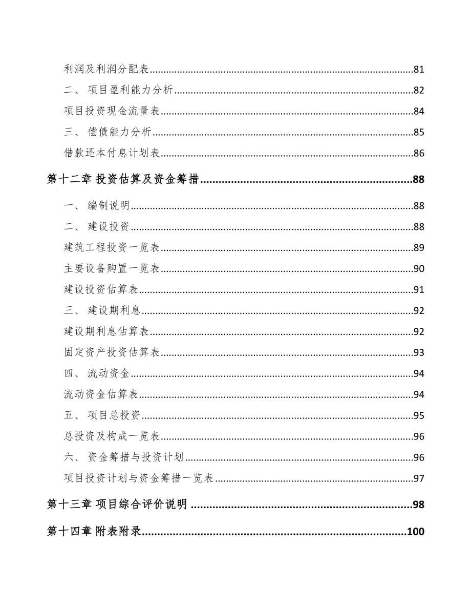 宁波关于成立LED模组公司可行性研究报告_第5页