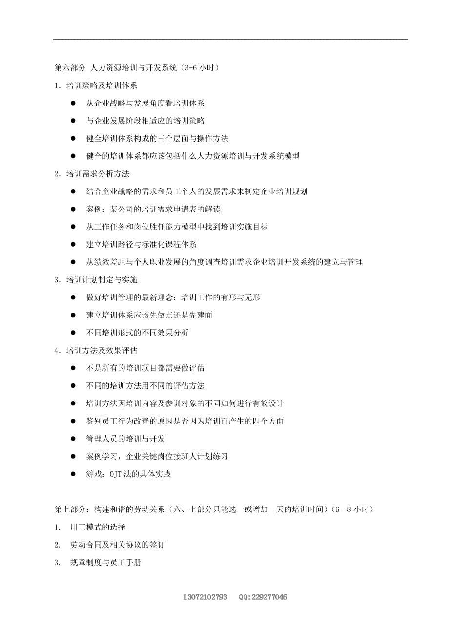 房地产人力资源经理管理实务特训营_第5页