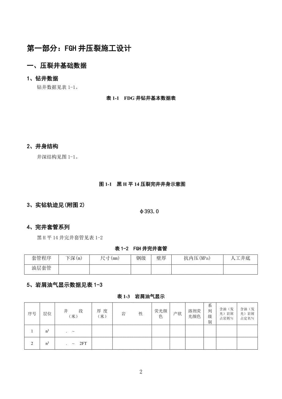 水平井分段压裂工艺设计模版(_第5页