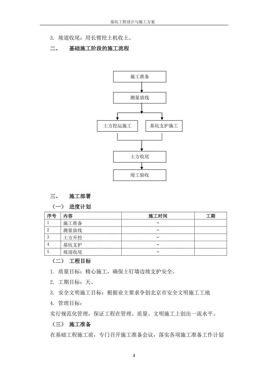 基坑围护开挖施工组织设计方案_第5页