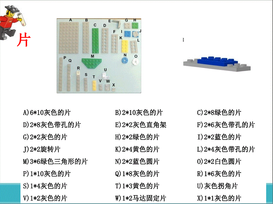 认识乐高积木零件_第3页