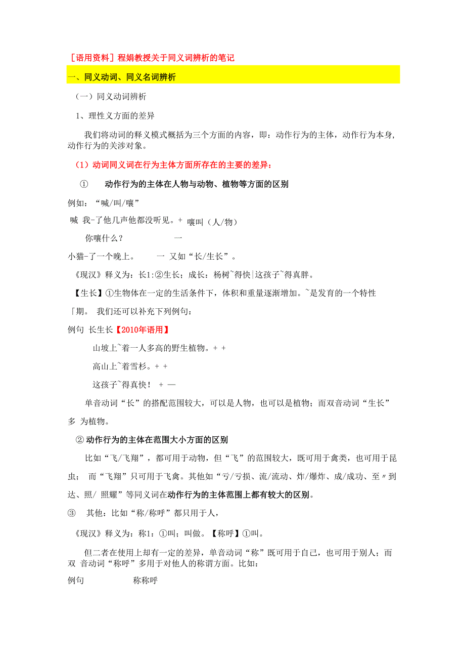 语用现代汉语同义词辨析_第1页