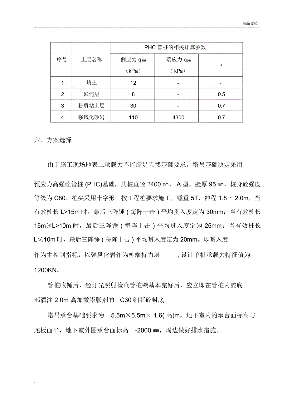 塔吊基础专项施工方案(新)_第4页