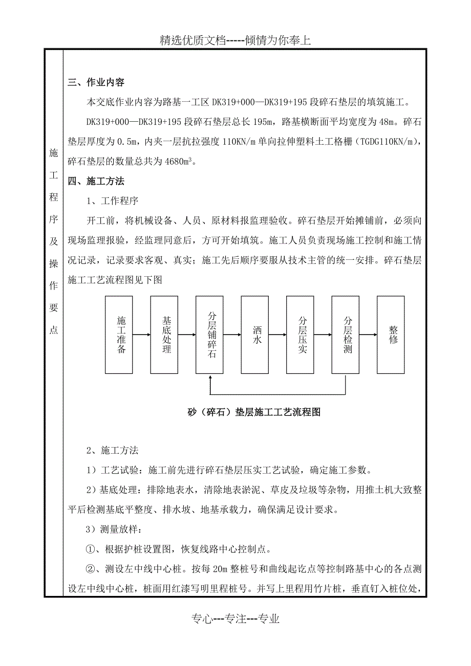 碎石垫层技术交底(路基工程)(共9页)_第2页