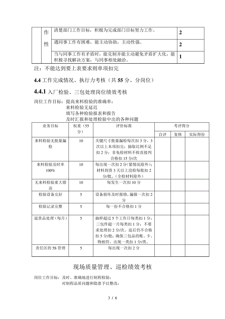 品质部绩效考核_第3页