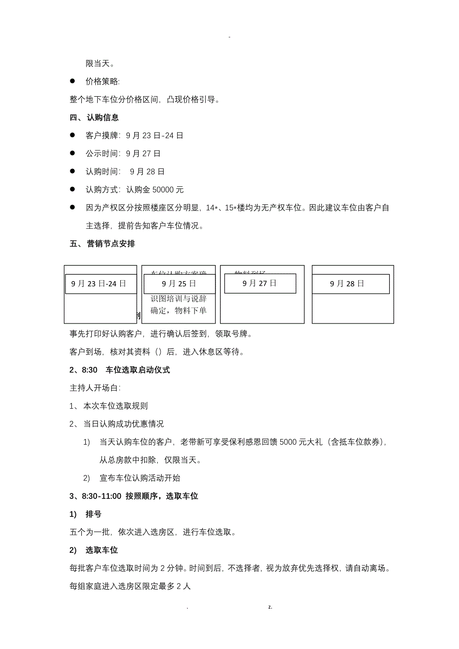 二期车位销售方案_第4页