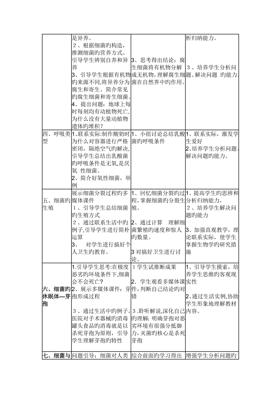 细菌优质课教案_第3页