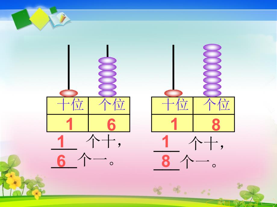 人教版小学一年级上册数学《总复习》课件(1)_第3页