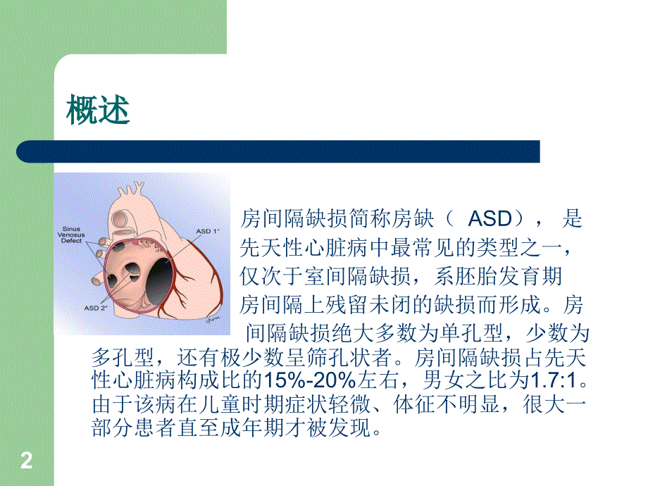 房间隔缺损护理查房ppt课件_第2页