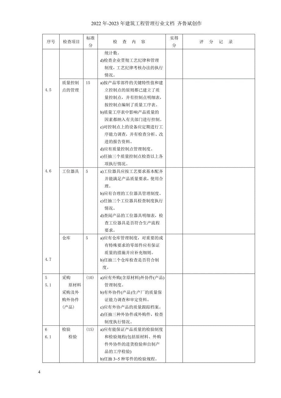 机械工业企业质量管理必备条件_第5页