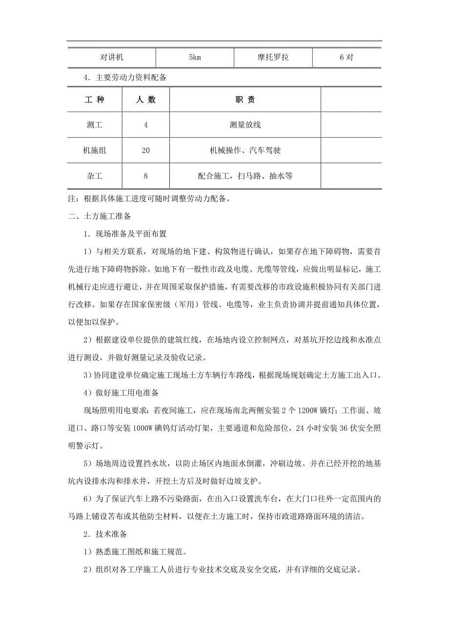 宣威某综合楼土方工程施工方案.doc_第5页