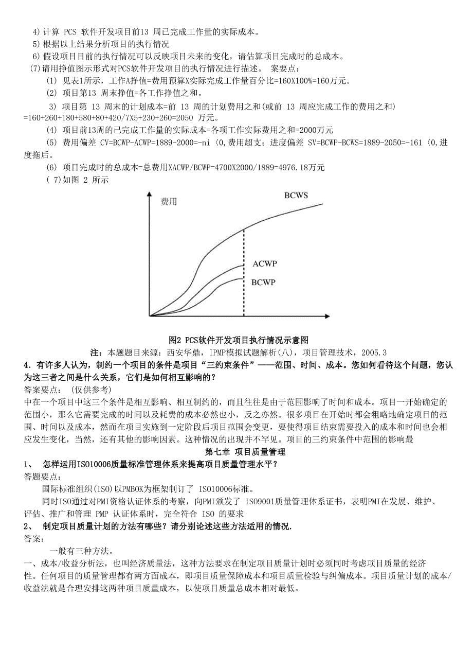 项目管理学总复习_第5页