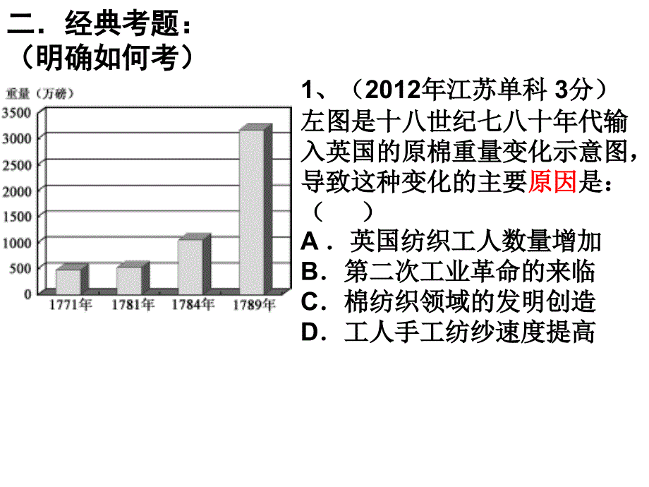 沙洲中学樊君明第一次工业革命时期的中国和世界_第3页