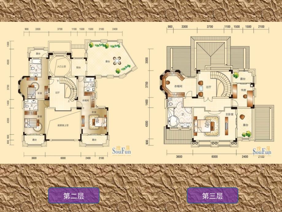 独栋别墅户型图参考_第2页