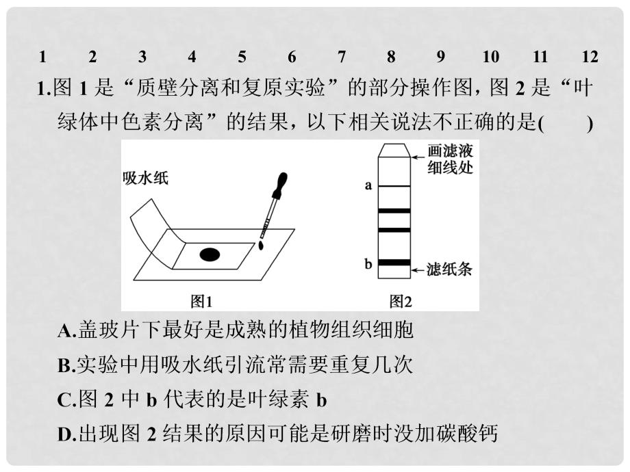 高考生物一轮复习 重难聚焦练（三）苏教版_第3页