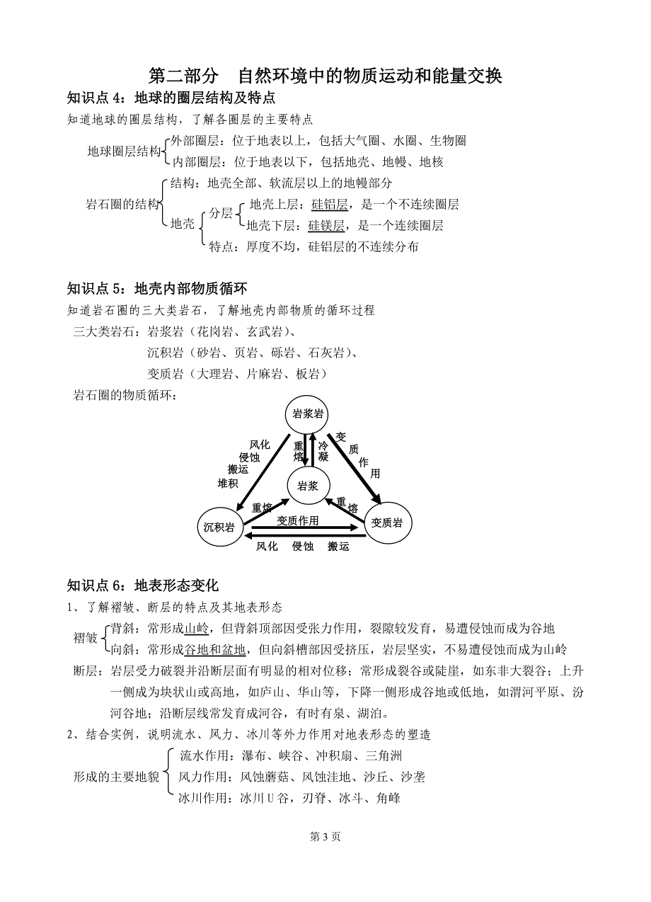 地理学业水平测试考点解析.doc_第3页