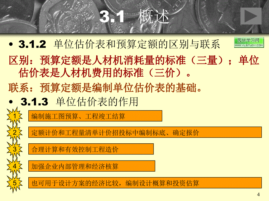 宝典单位估价表概算定额基价_第4页