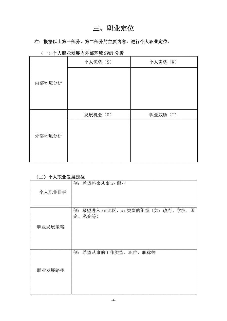 2013大学生职业生涯规划书.doc_第4页