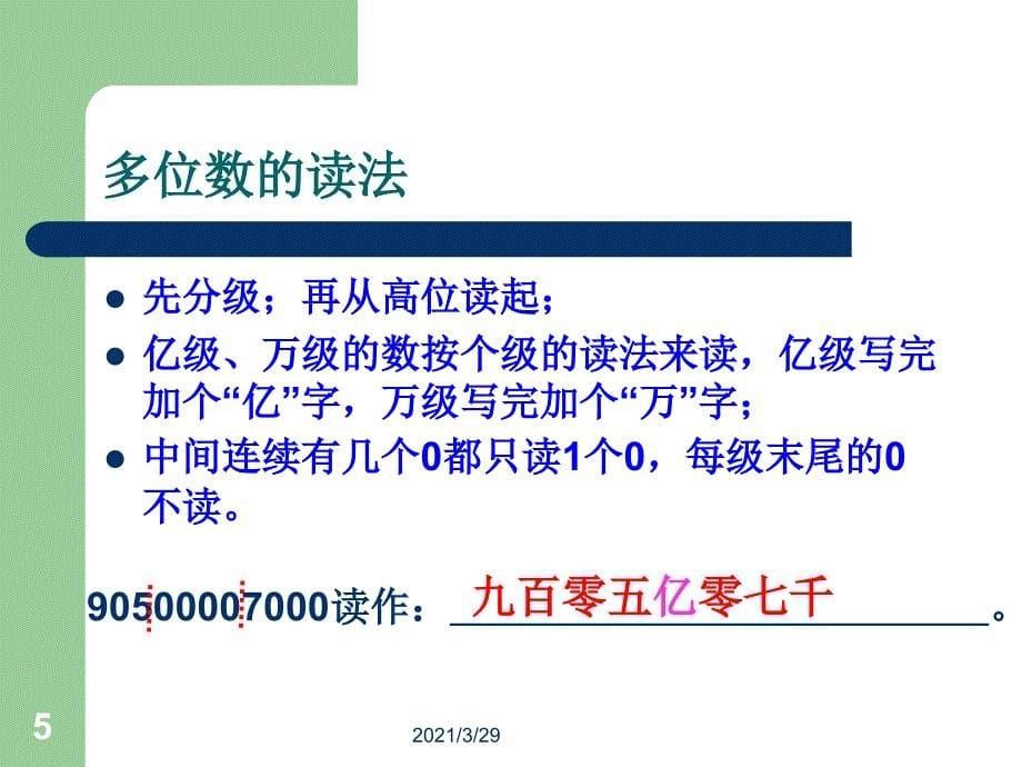 人教版四年级数学上册全册期末复习课堂PPT_第5页