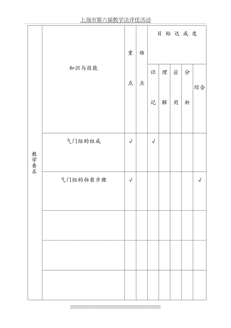 教案范例气门组拆装_第4页