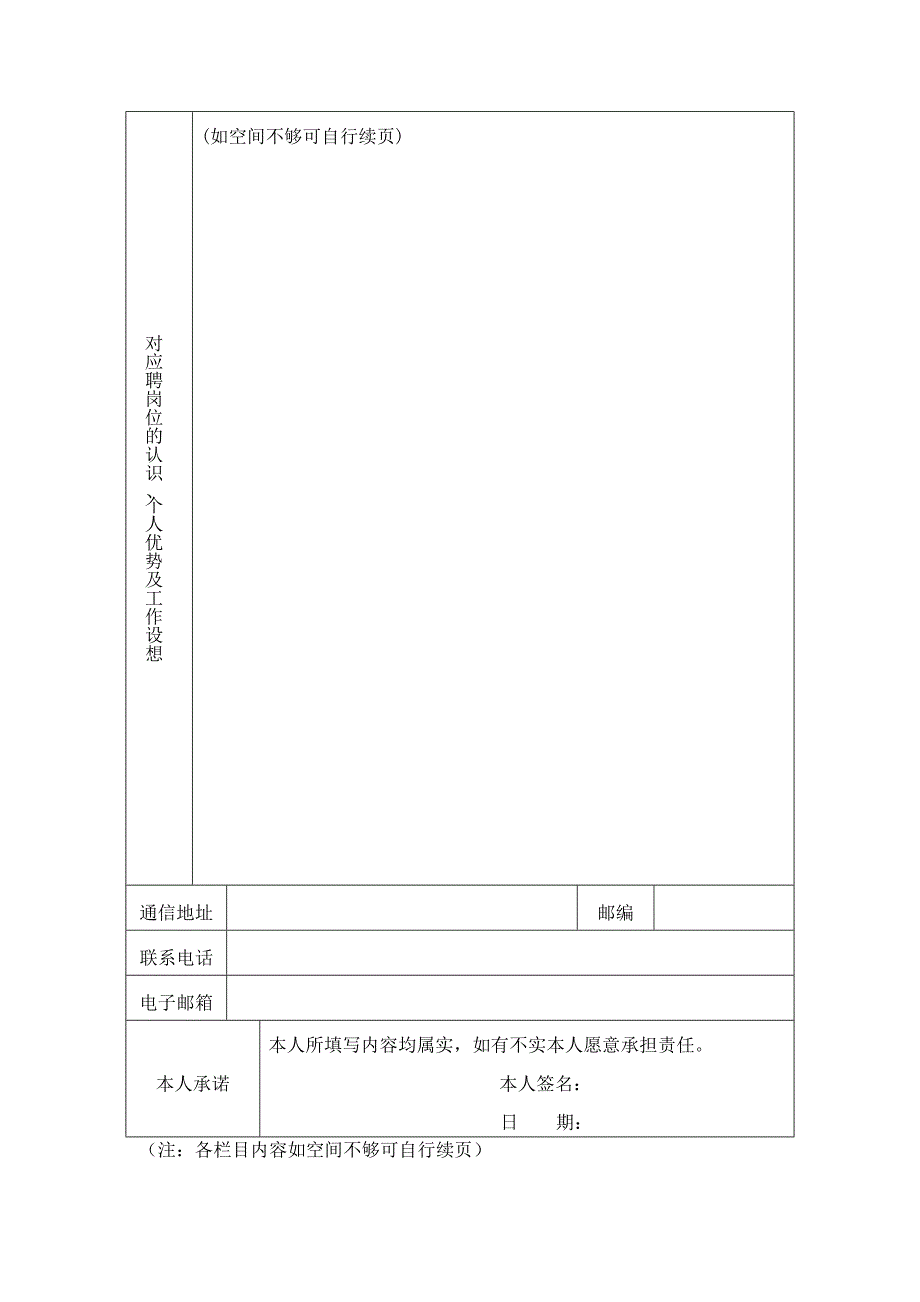 西安交通大学青岛研究院公开招聘应聘报名登记表_第2页