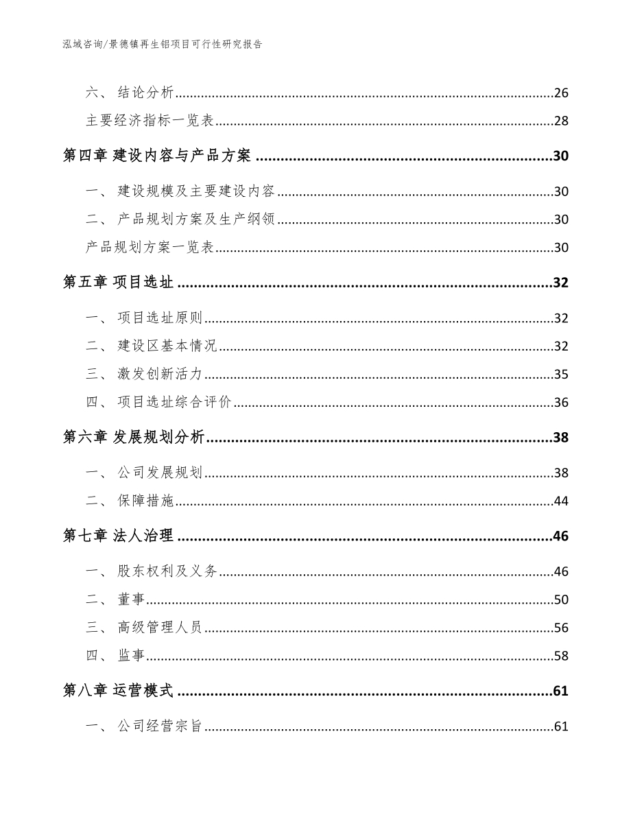 景德镇再生铝项目可行性研究报告模板参考_第2页