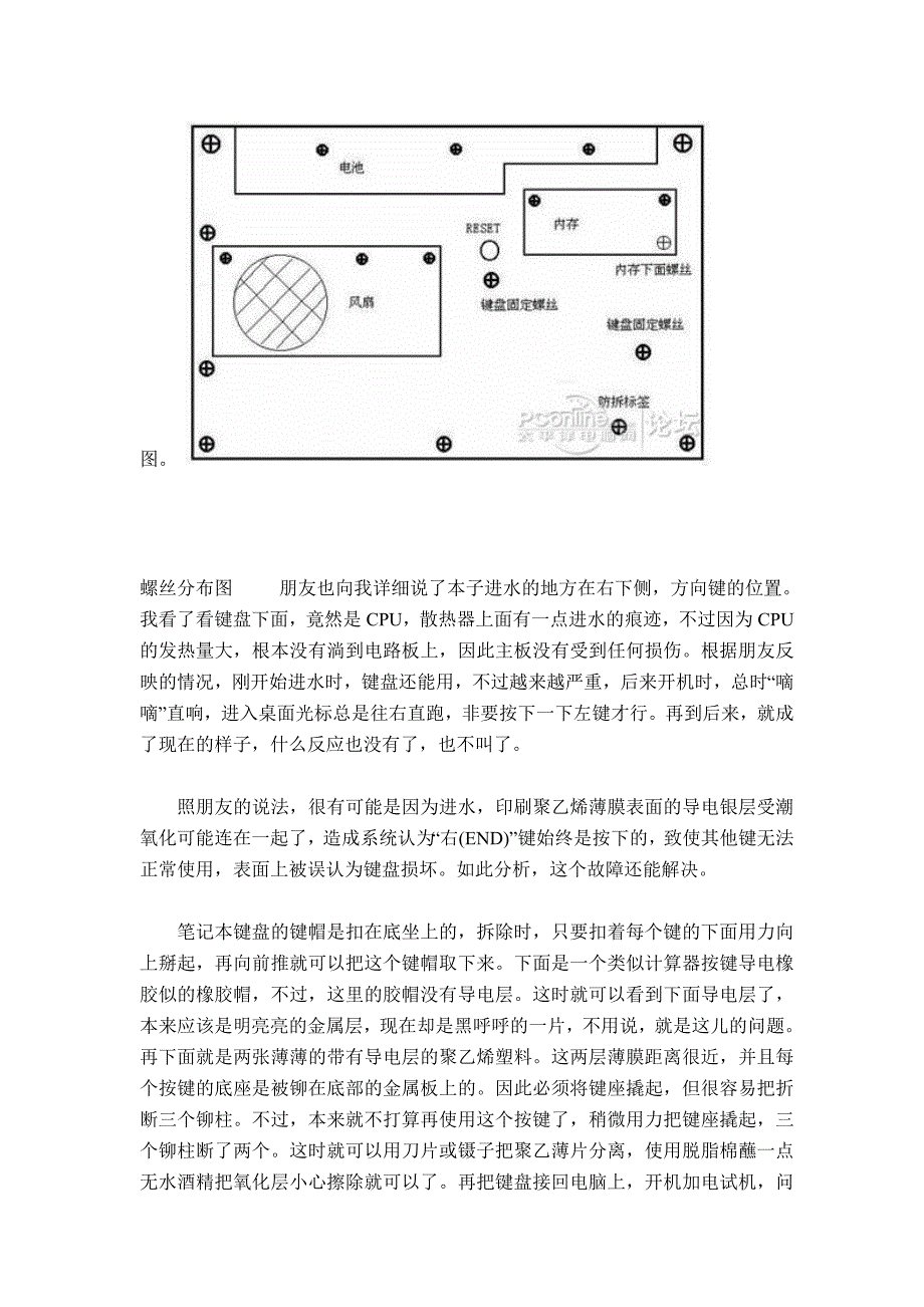 不花一分钱 笔记本键盘修复支招,修复笔记本按键.doc_第2页