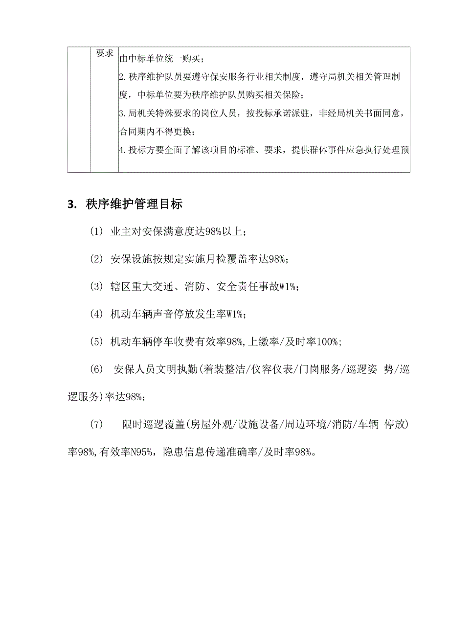 物业管理保安秩序维护管理整体方案_第4页