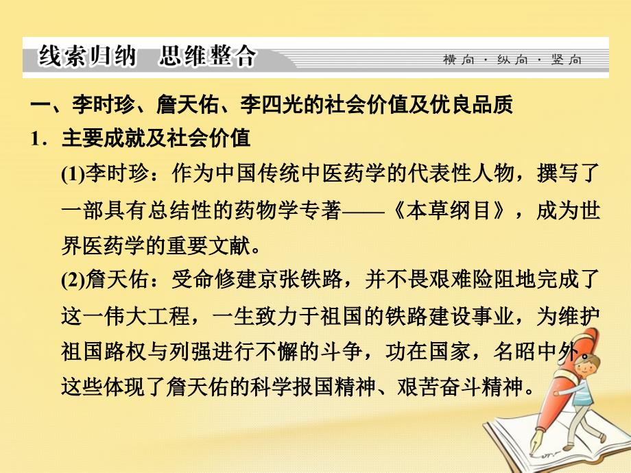 高中历史 第六单元 杰出的科学家单元总结课件 新人教版选修4_第3页