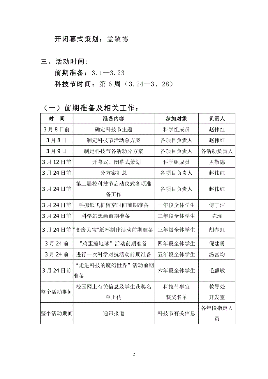 滨小第三节科技节总方案doc展开科学的翅膀 放飞科学的梦想_第2页