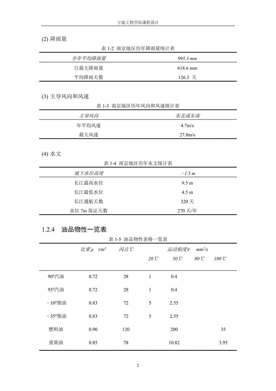 油库课程设计--成品油库罐区设计_第5页