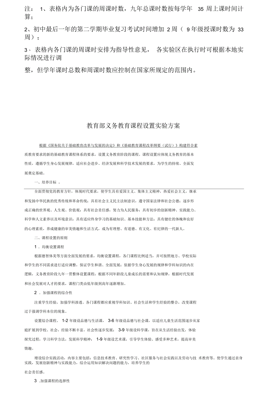 山东省义务教育课程设置_第4页