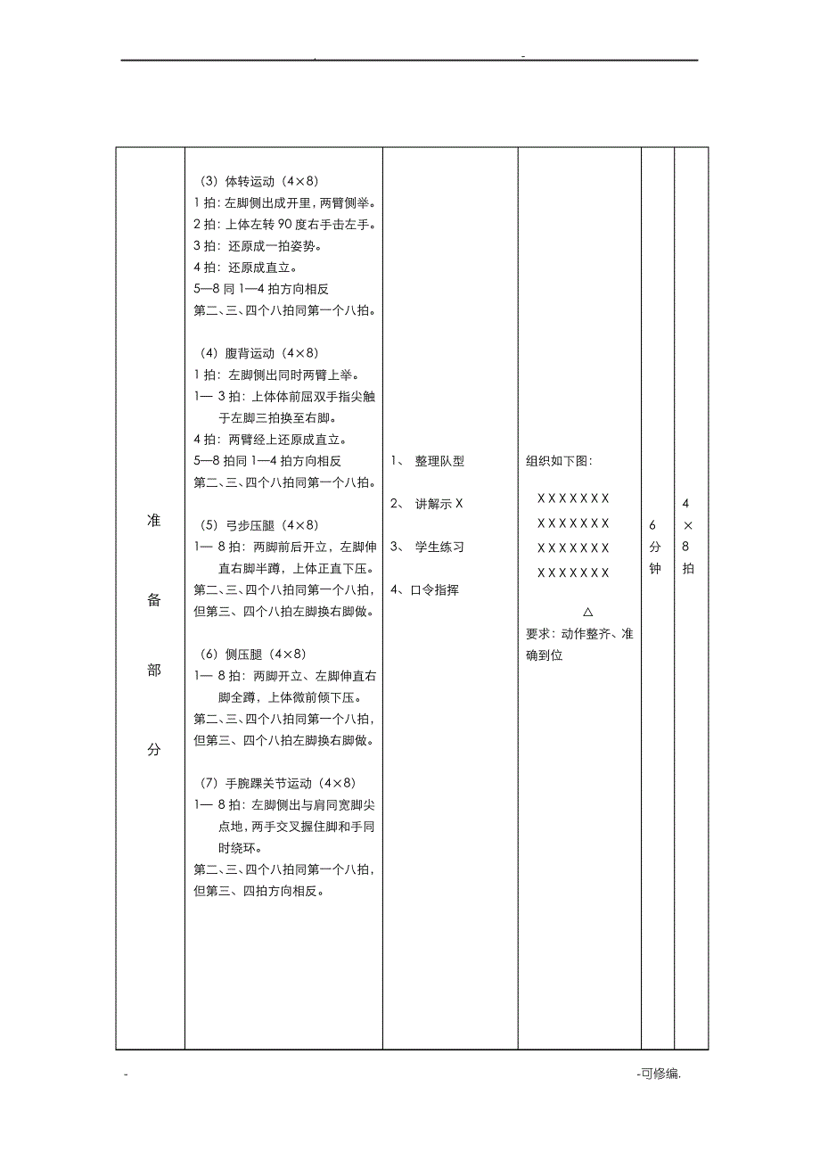 原地推铅球教案3个_第2页