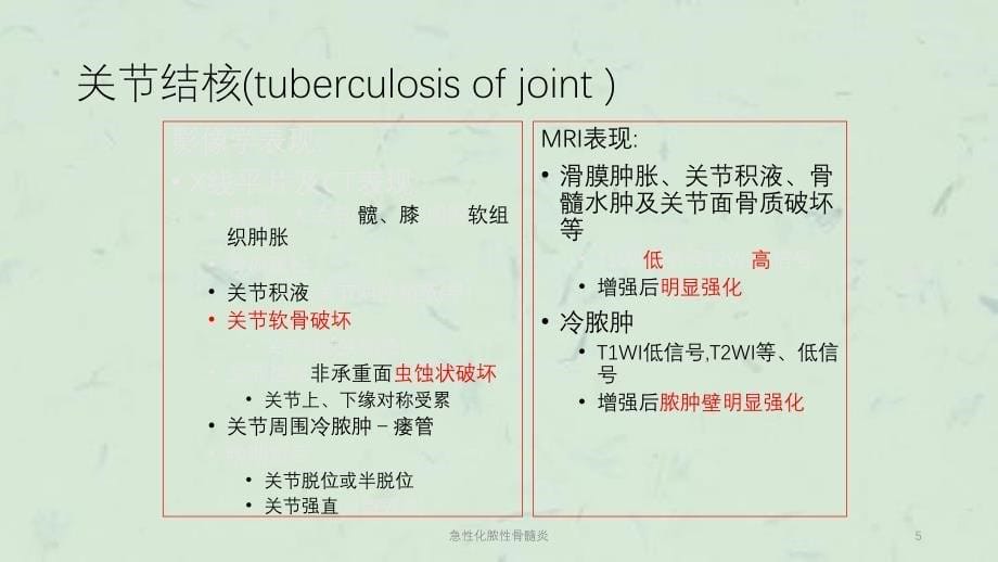 急性化脓性骨髓炎课件_第5页