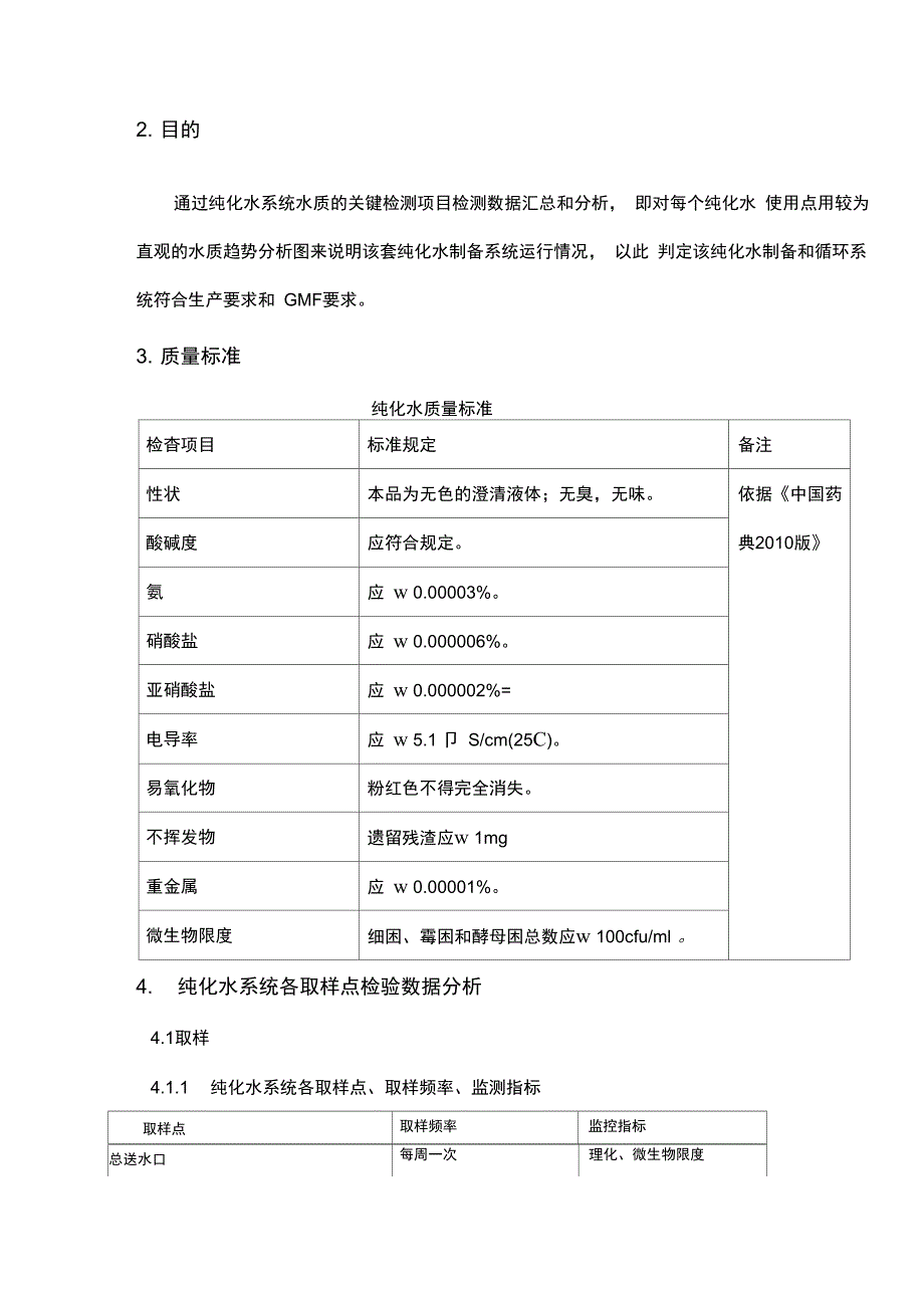 纯化水年度回顾报告_第3页