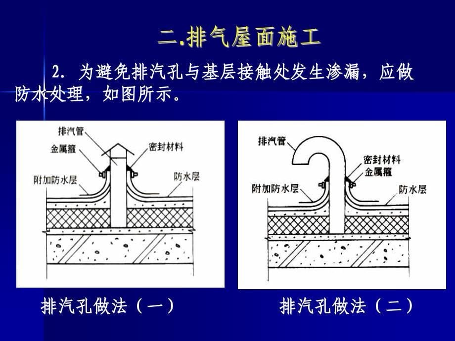 2.3.2屋面工程施工找平保温防水保护层.ppt_第5页