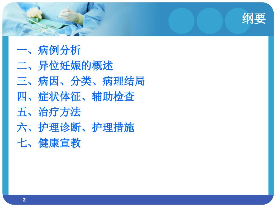 优质课件异位妊娠护理查房PPT幻灯片课件_第2页