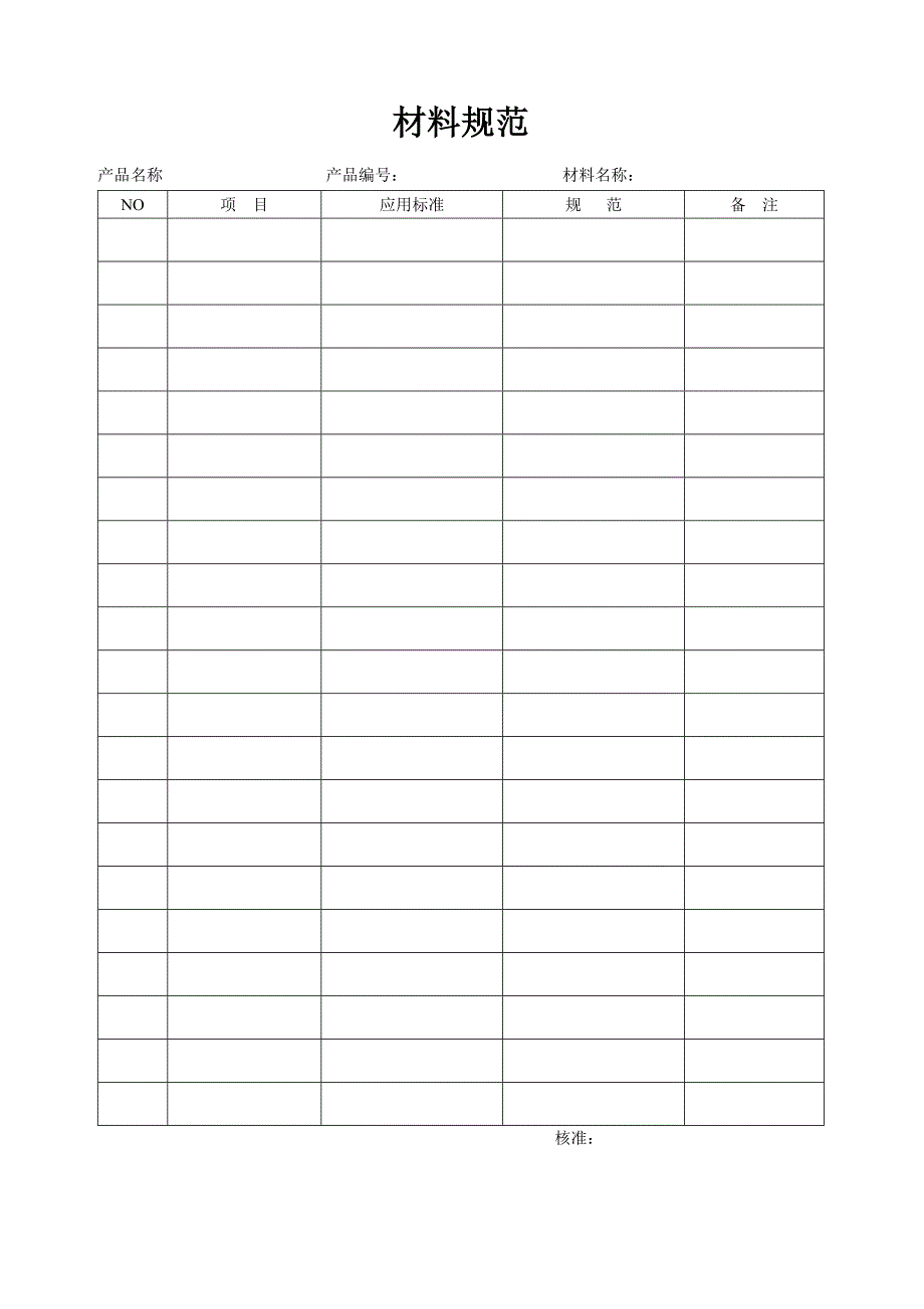 【管理精品】-材料规范_第1页