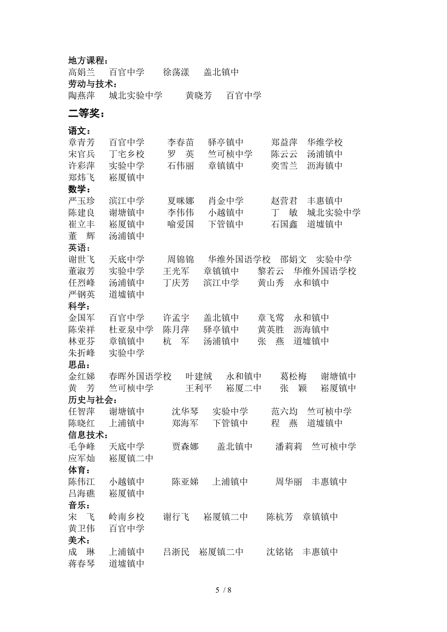 yauAAA上虞市教育体育局文件参考_第5页