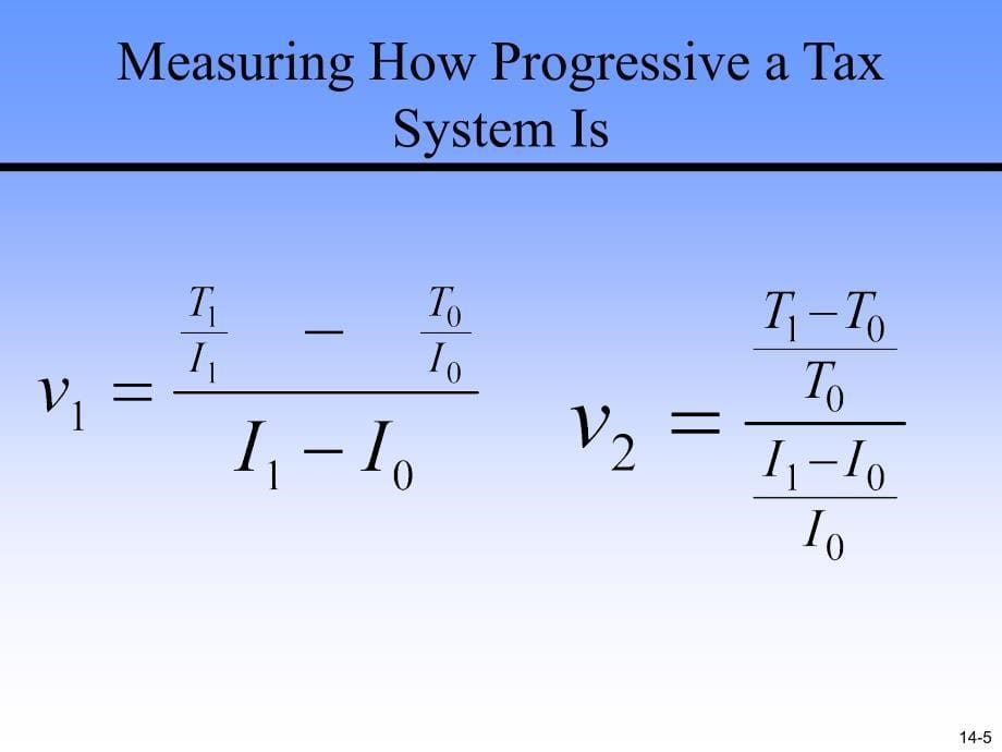 税收学英文课件：Chap014 Taxation and Income Distribution_第5页