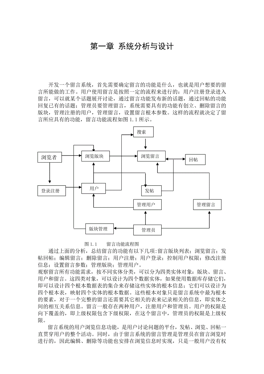 毕业设计（论文）-基于的留言板系统设计_第4页