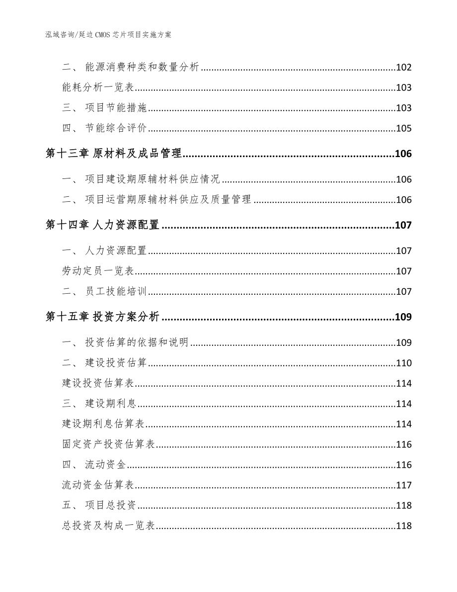 延边CMOS芯片项目实施方案_第4页