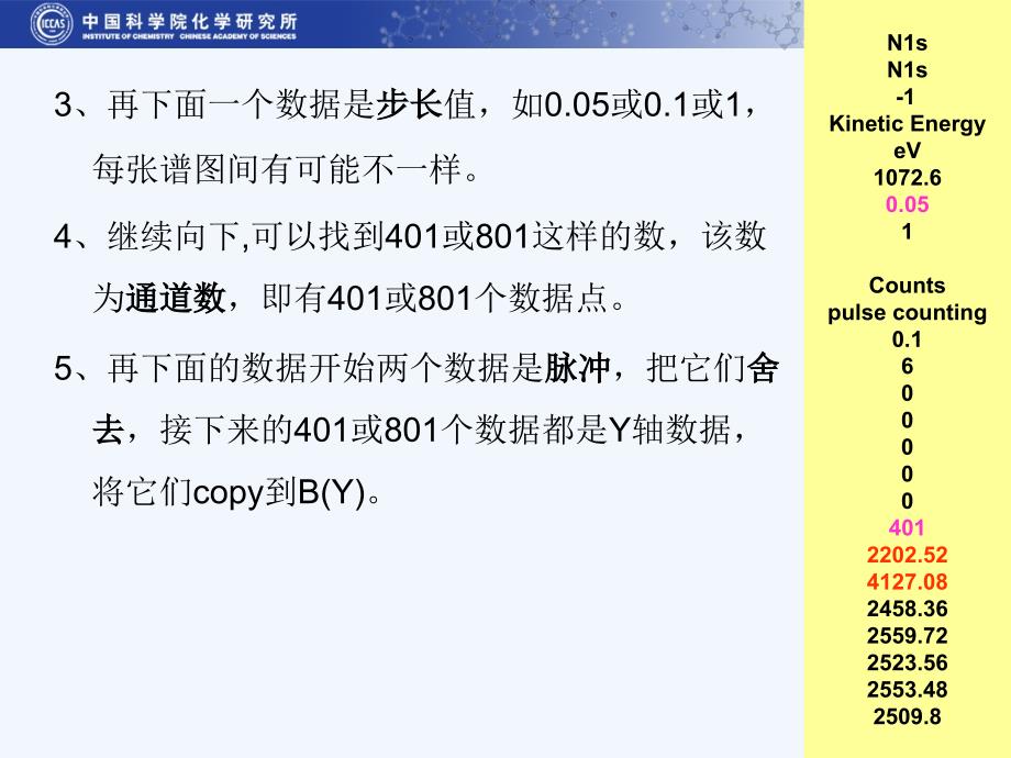 X射线光电子能谱数据处理及分峰步骤59871_第3页