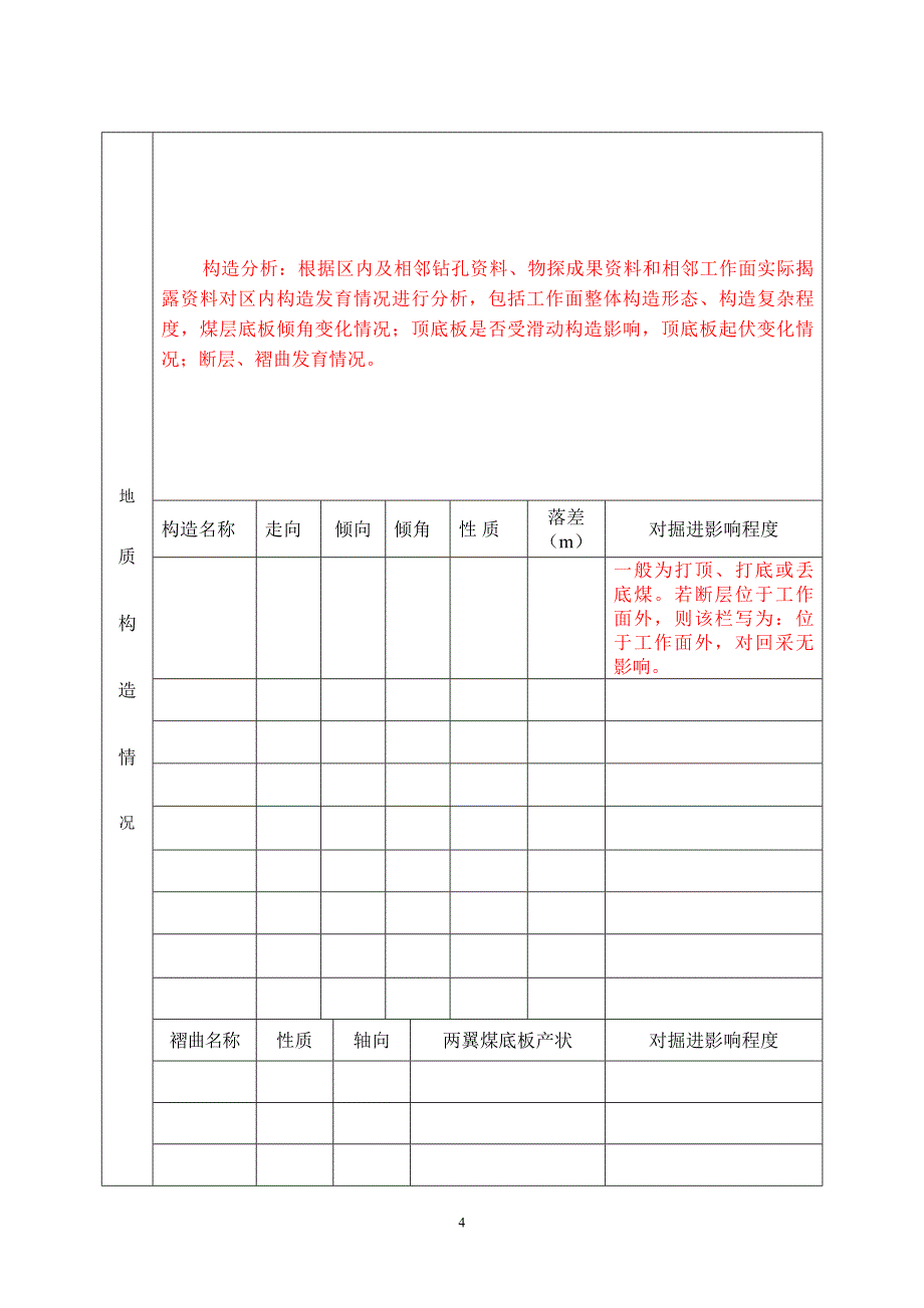 掘进地质说明书模板.doc_第4页