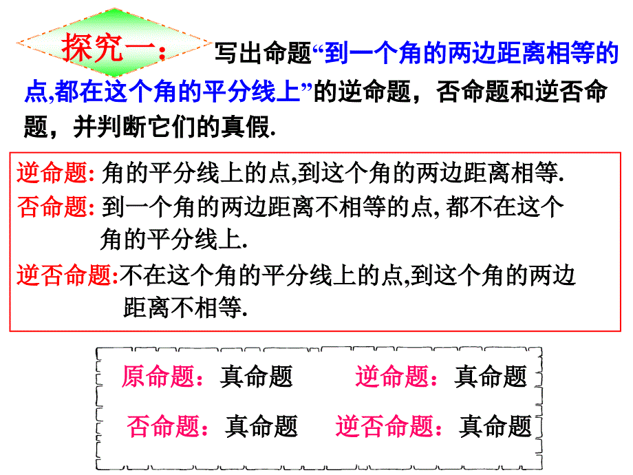 1.1.3四种命题间的相互关系_第3页