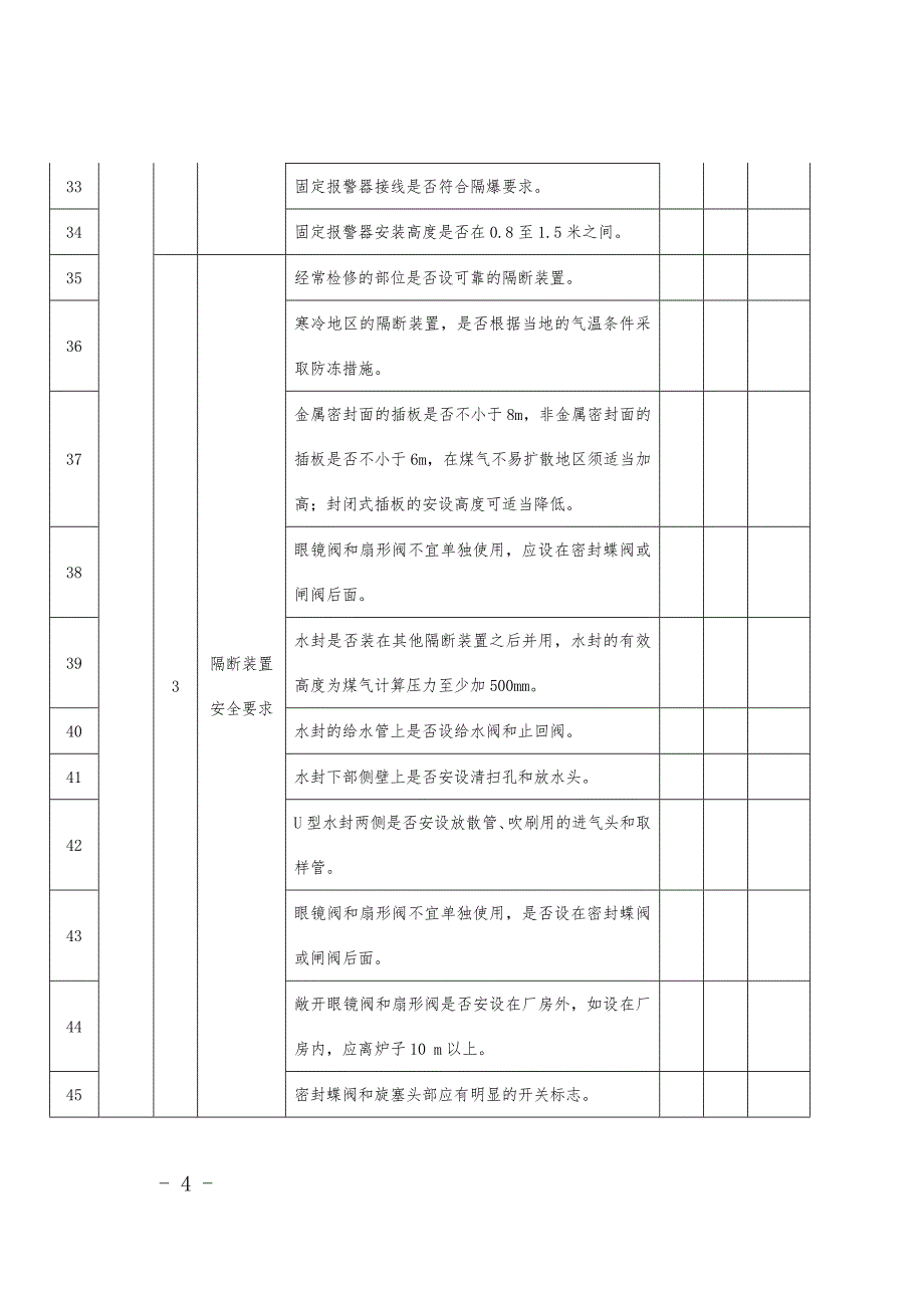 冶金企业煤气安全现场检查指南_第4页