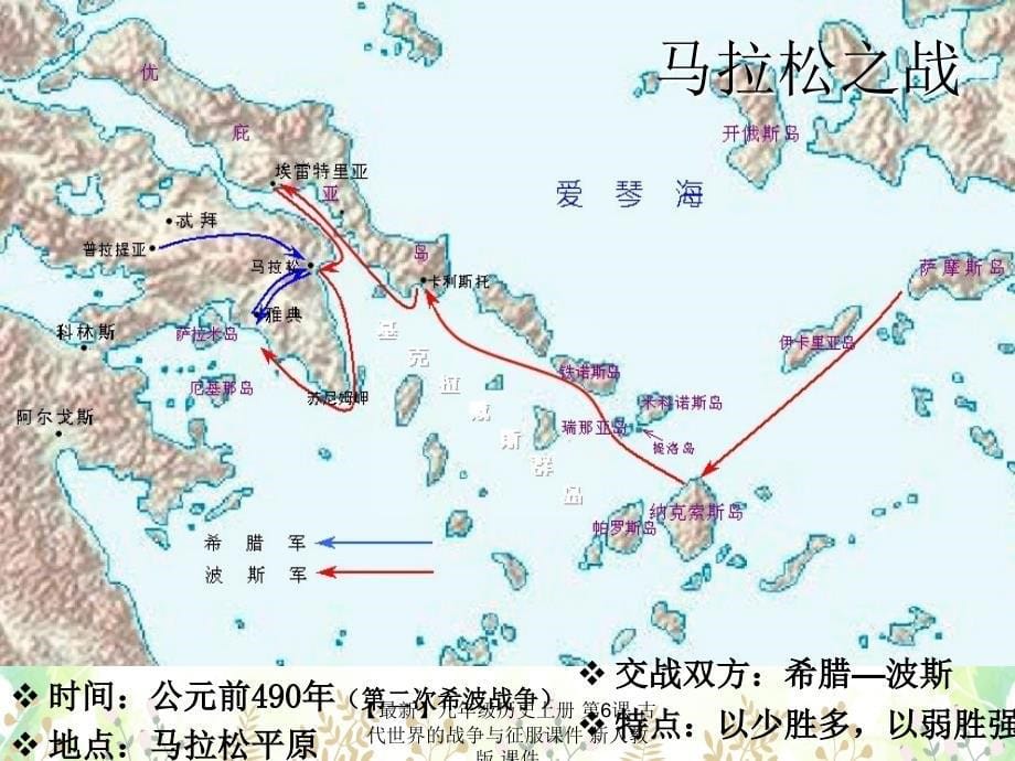 最新九年级历史上册第6课古代世界的战争与征服课件新人教版课件_第5页