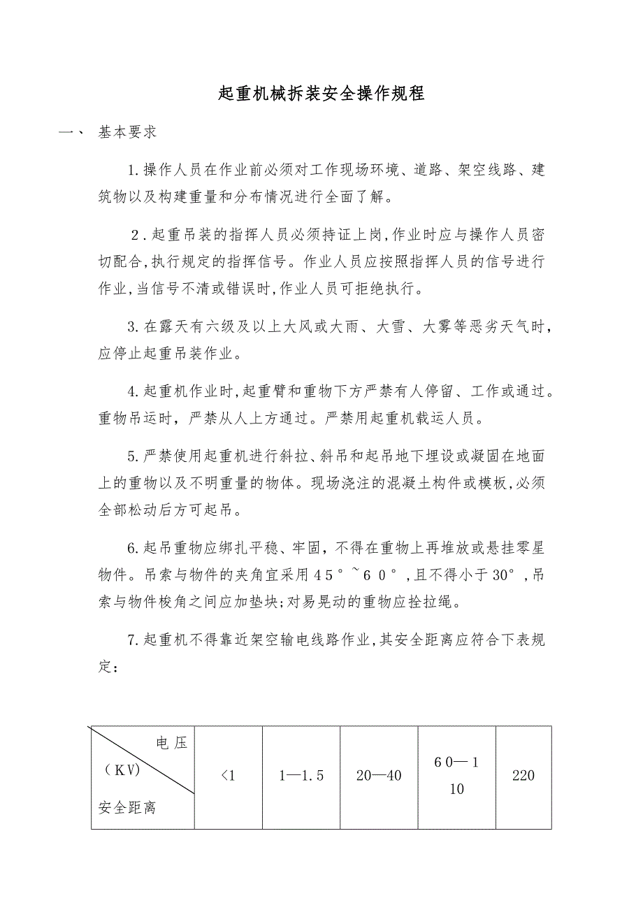 起重机械拆装安全操作规程_第1页