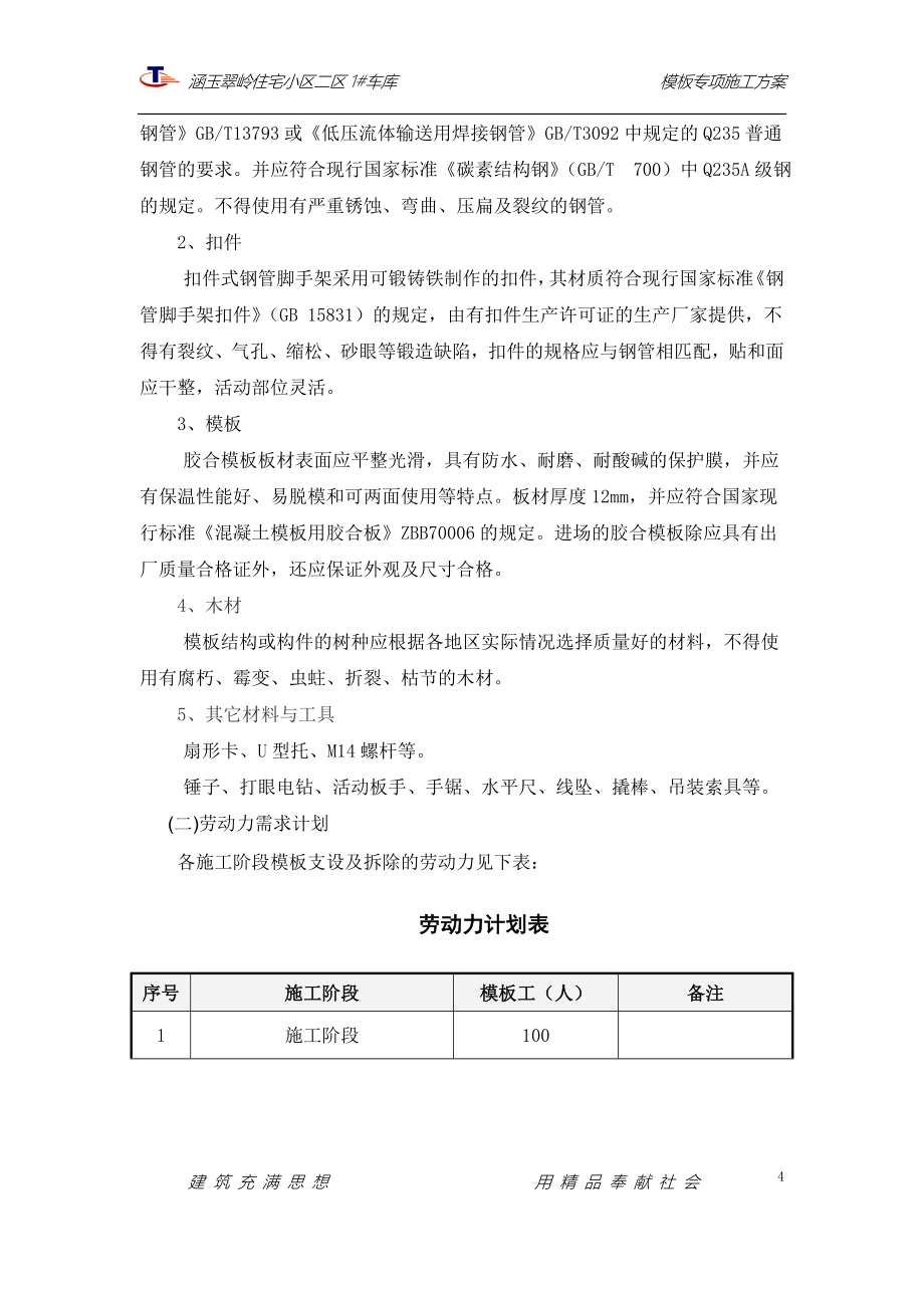 车库模板专项施工方案培训资料_第4页